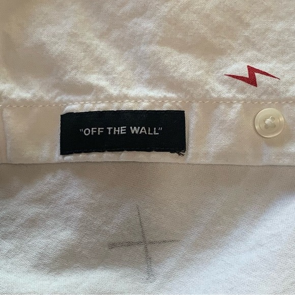 Harry Potter x VANS Shirt | Youth Large Magic Wand Button Up Boys Dress shirt - Picture 12 of 14